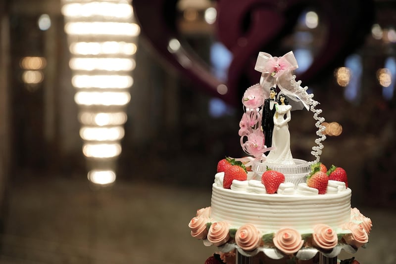 Moonlit Romance Cake